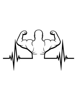 Puls Herzschlag Muskeln 