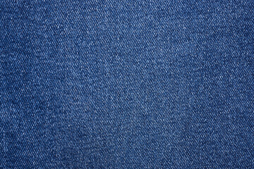 Close up denim texture, cotton pattern photo.