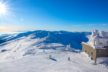 Winter Peaks and the Building of the Upper Lift Station