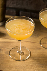 Boozy Refreshing Cognac Between the Sheets Cocktail