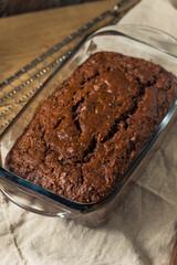 Homemade Chocolate Zucchini Bread