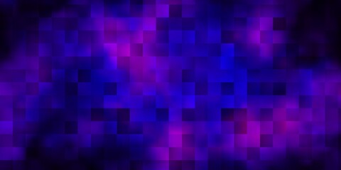 Dark Purple vector backdrop with rectangles.