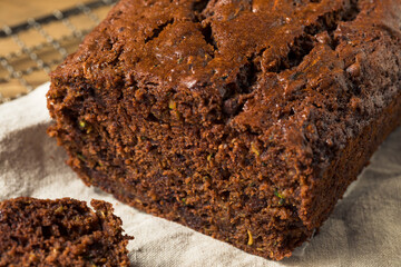 Homemade Chocolate Zucchini Bread