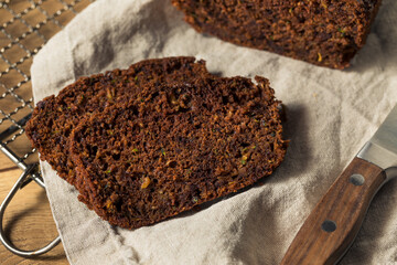 Homemade Chocolate Zucchini Bread