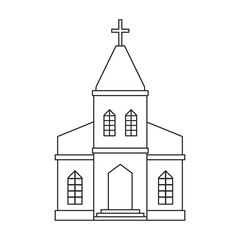 Wild west building vector icon.outline vector icon isolated on white background wild west building.