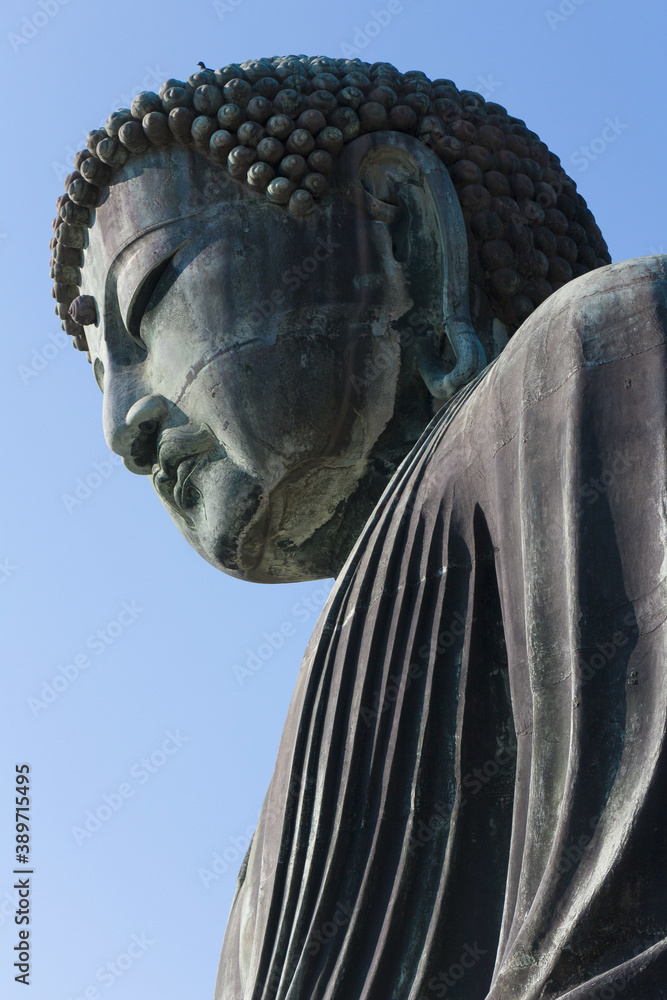 Canvas Prints kamakura, japan - dec 30, 2014: the great buddha of kamakura