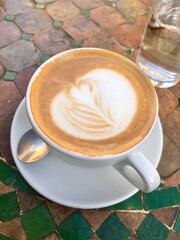 cup of cappuccino