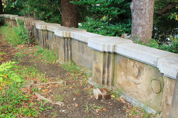 上野公園明治初期の階段遺構
