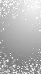 Magic stars sparse Christmas background. Subtle fl