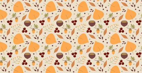 Autumn pattern
