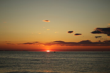 Fototapeta na wymiar Sonnenuntergang in Zadar