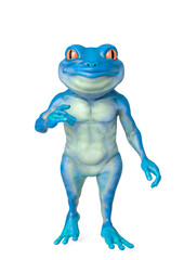 frog cartoon want to talk