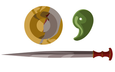 the mirror, the jewel and the sword three sacred treasures of japan