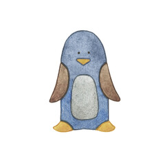 Kids toys illustration. Children's watercolor toys. Cute bauble.