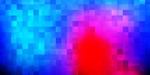 Light blue, red vector texture in polygonal style.