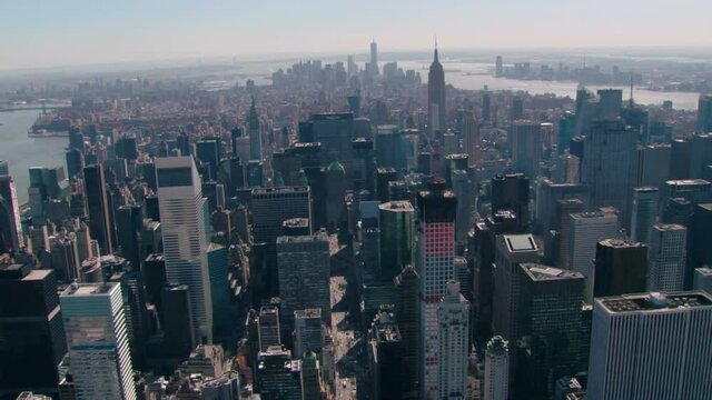 NYC Skyview Drone