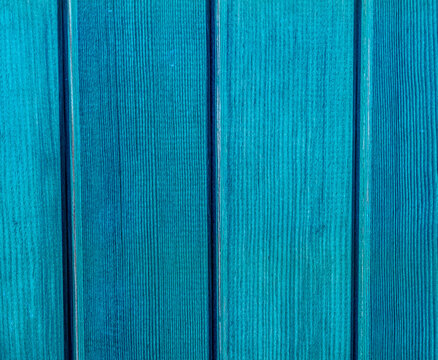 Blue Rough Wooden Textural Background. Copy Space.