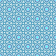 Blue pattern, simple texture for young boy invitation card, beautiful flat geometric, floral cover background