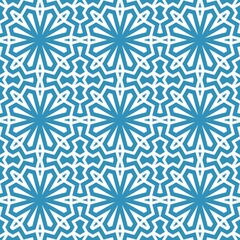 Blue pattern, simple texture for young boy invitation card, beautiful flat geometric, floral cover background