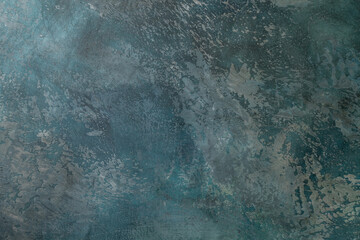 Modern abstract background in blue, canvas texture, place for text