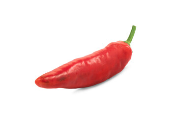 red chili pepper in isolation on a white background