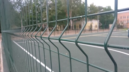fence on the street