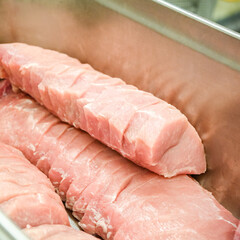 Schweinefleisch frisch und roh