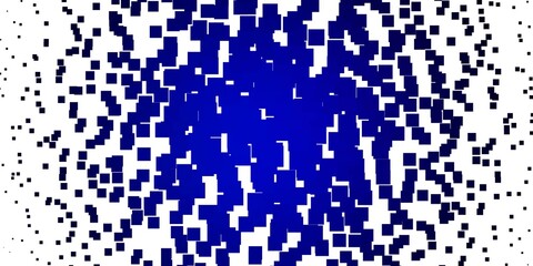 Light BLUE vector pattern in square style.