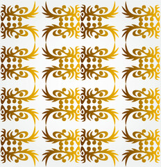 Batik Indonesian: is a technique of wax-resist dyeing applied to whole cloth, or cloth made using this technique originated from Indonesia. Batik is made either by drawing dots and lines