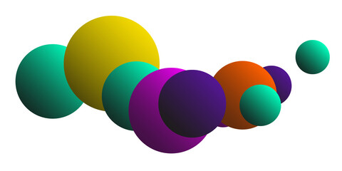 Ball shape gradients. 