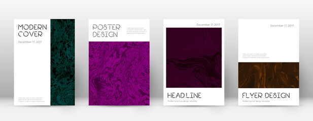 Fototapeta premium Abstract cover. Resplendent design template. Sumin