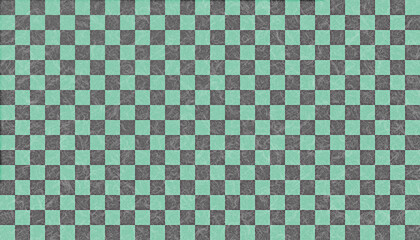 Fototapeta premium Japanese pattern. Japanese paper checkered pattern. 日本の柄。和柄。市松模様の和紙。