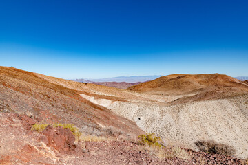 USA, CA, Death Valley National Park, October the 31 2020, scenic  view.