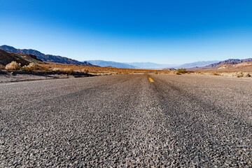 USA, CA, Death Valley National Park, October the 31 2020, scenic  view.