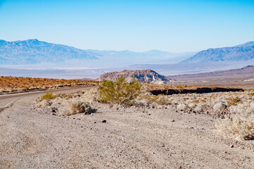 USA, CA, Death Valley National Park, October the 31 2020, scenic  view.
