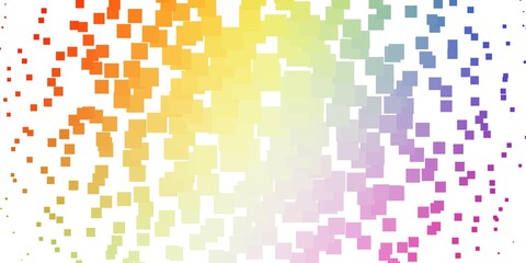 Light Multicolor vector background in polygonal style.
