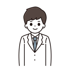 薬剤師 男性 イラスト