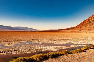 USA, CA, Death Valley National Park, October the 31 2020, scenic  view. Dante Peak.