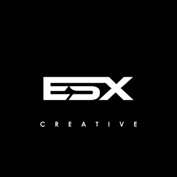 ESX Letter Initial Logo Design Template Vector Illustration	
