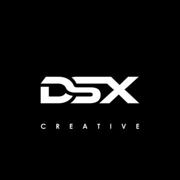 DSX Letter Initial Logo Design Template Vector Illustration	
