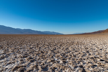 USA, CA, Death Valley National Park, October the 31 2020, scenic  view. Dante Peak.