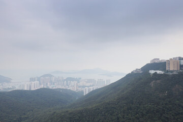 Aberdeen West Typhoon Shelter view from peak 30 Oct 2020