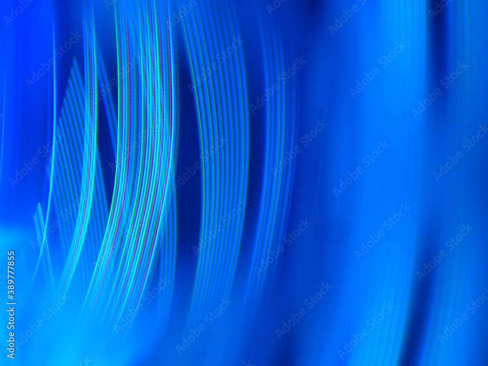 Sticker Abstract background with staggered, refracted, mottled light layers and vortex lighting effects