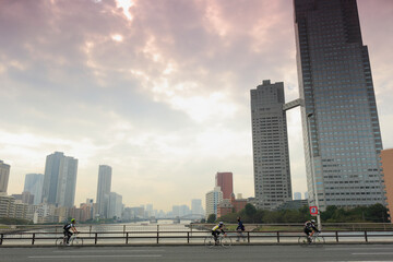 隅田川と聖路加タワー