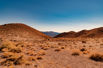 USA, CA, Death Valley National Park, October the 31 2020, scenic  view. Dante Peak.