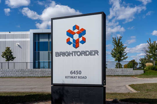 BrightOrder Head Office Is Seen Mississauga, On, Canada On September 19, 2020. BrightOrder Inc. Is A Pioneer And Industry Leader Of Fleet Maintenance Software (EMDECS)