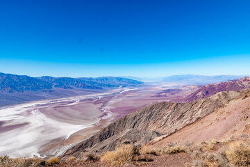 USA, CA, Death Valley National Park, October the 31 2020, scenic  view. Dante Peak.