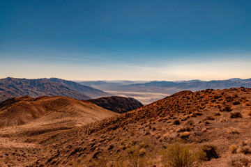 USA, CA, Death Valley National Park, October the 31 2020, scenic  view. Dante Peak.