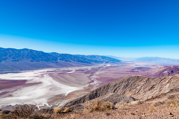 USA, CA, Death Valley National Park, October the 31 2020, scenic  view.