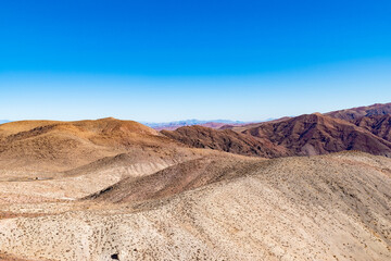 USA, CA, Death Valley National Park, October the 31 2020, scenic  view.